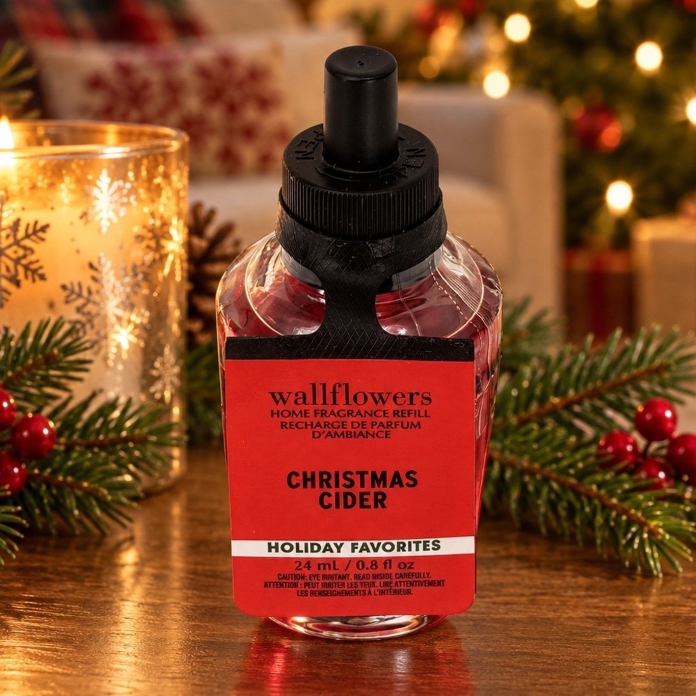 Bath & Body Works Christmas Cider Wallflowers Home Fragrance Refill New 110-33